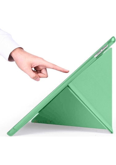 İpad 9.nesil 10.2 İnç 2021 Uyumlu Üçgen Katlanabilir Kaleml