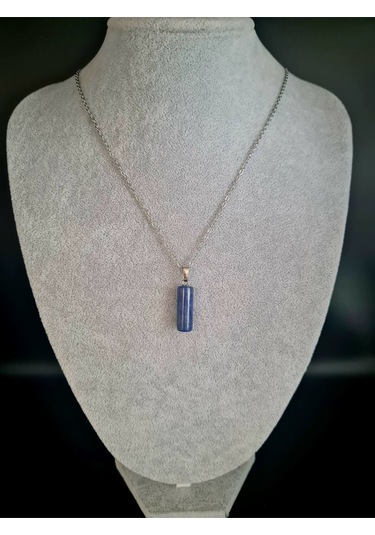 Sertifikalı Lapis Lazuli Doğal Taş Kolye Çok REnkli