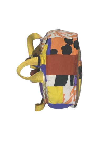 Kaliteli Salaş Küçük Boy Siyah Vintage Disayn Günlük Sırt Gezi Çantası 25x30cm Kırmızı