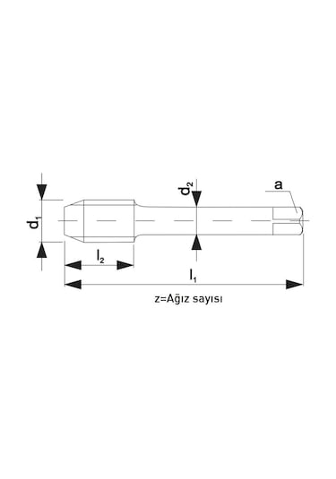 Fett Unf 5/16-24 Narex 0305 Dın N-2181 Hss 2'li El Takım Kılavuzu