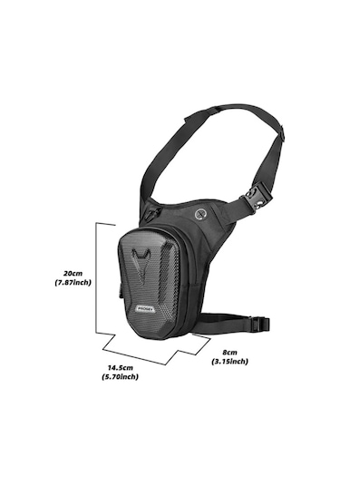 Prosev Je-020 Bacak Çantası Mat Siyah