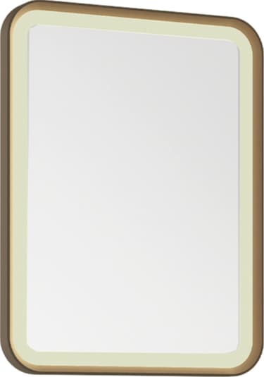 Creavit Patara Dikdörgen Led Ayna 55 X 75 Cm Mat Cappuccino Cam