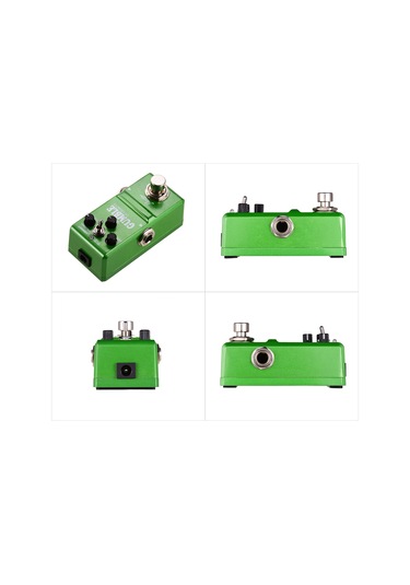 Ruicoo Rowin Ln-315 Elektro Gitar Efekti, Dumble Stili Yumuşak Overdrive, Normal/aydınlatıcı Mod, Gerçek Bypass, Çinko Alyüminyum Kasa