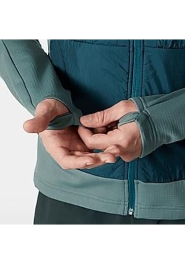 Helly Hansen Versalite Hybrid Fleece Mont Erkek Polar-28845-yeşil