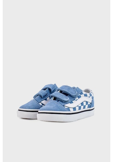 Vans Unisex Çocuk Ayakkabı Vn0009rce2w1 Mavi-beyaz Mavi-Beyaz