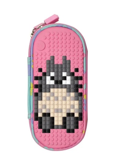 Upixel Okul Kalemi İçin Pikselli Pembe Kalem Kutusu 171422586 Kraliyet Pembesi