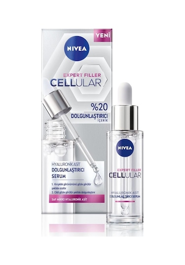 Nivea Expert Filler Cellular Hyaluronik Asit Dolgunlaştırıcı Cilt Serum 30 ML