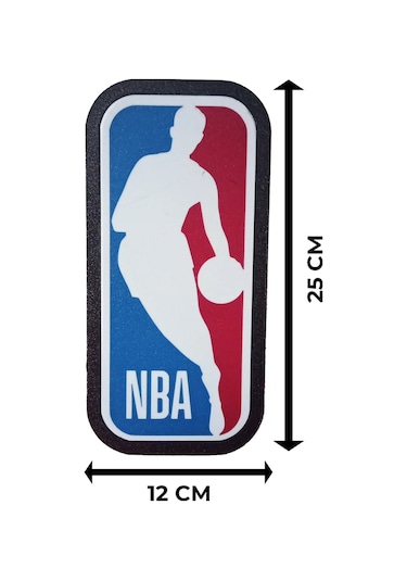 Nba Logo Gece Lambası Çok Renkli
