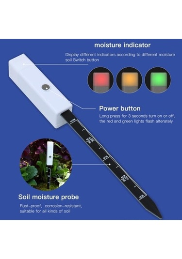 Trendooze Homyl Toprak Nem Sensörü Çiftlik Bonsai Dikim Cihazı