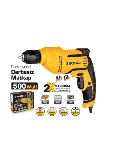 Sgs 5140 Profesyonel Darbesiz Elektrikli Matkap 500 Watt