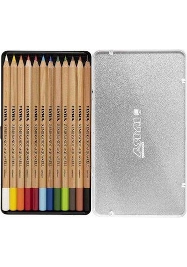 Lyra Rembrant Aquarel Boya Kalem Metal 12 Renk