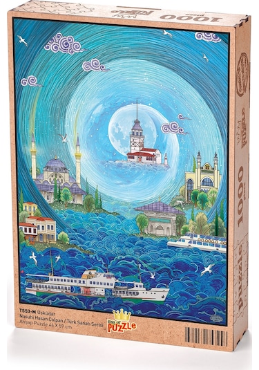 King Of Puzzle Üsküdar - Nasuhi Hasan Çolpan Ahşap Puzzle
