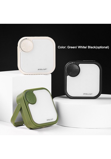 Eslnf Güneş Kamp Işık Led Kamp Alanı Fener Acil Durum Siyah Siyah