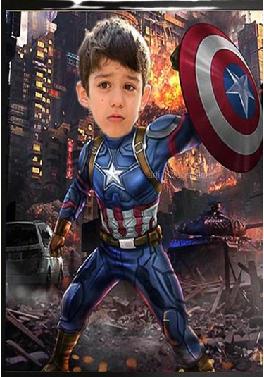 Kişiye Özel Kaptan Amerika Duvar Posteri 2333