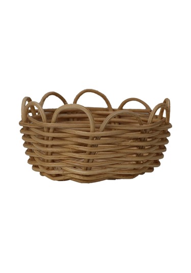 E38 El İşçiliği Hasır İp Sepet Örgü 8 8 Cm - 6185 Karışık