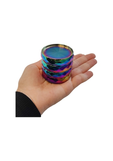 Multicolor 56 MM Grinder Herbal Öğütücüsü Parçalayıcı  Rb81ml
