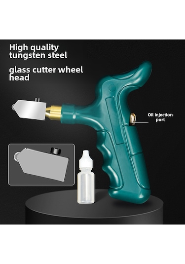 Qingmipy El Tutulu Seramik Ve Cam Kesici Seti - Dayanıklı Malzeme İle Hassas Kesim, Ev Projeleri İçin Tam Zaman Tasarrufu Aracı
