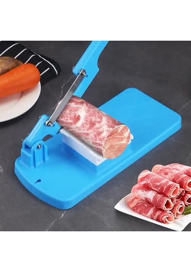 Honeybeeshop 1pc Manuel Gıda Dilme Makinesi Cutter Çok Amaçlı Kolay Kurulum Dondurulmuş Et Patates Muz Elma Ev Mutfağı İçin Ergonomik Sağlam Tasarım 1 Parça