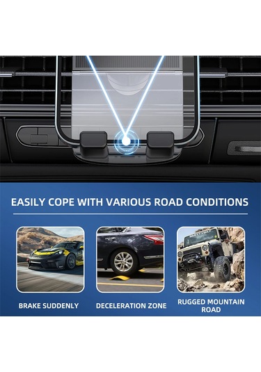 Yeni Yerçekimi Araba Telefon Tutucu Hava Firar Navigasyon Standı 1 Adet