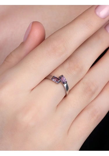 Uvelirnye Tradicii Amethystli 925 Ayar Gümüş Yüzük 114459570 Diğer