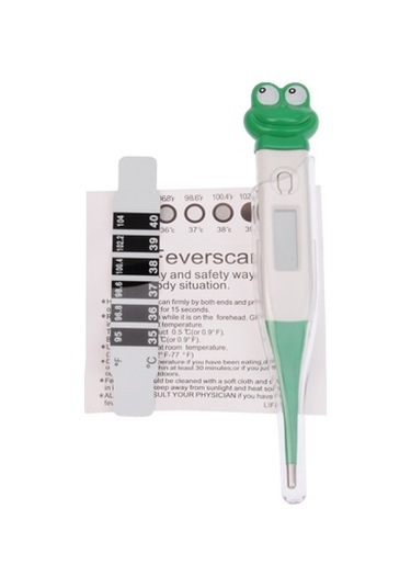 Sones Dijital Su Geçirmez Esnek Prob Lcd Ekranlı Elektronik Klinik Termometre Bebek İçin