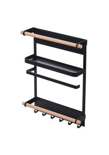 Mıknatıs Buzdolabı Raf Kağıt Havlu Rulo Tutucu Manyetik Depolama Raf Baharat Asmak Raf Dekoratif Metal Raf Mutfak Organizatör Depolama Tutucular & Amp Raflar 3