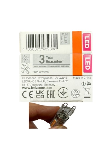 Osram 2,6w 30w 2700k Sarı Işık G9 Duylu Led Kapsül Ampul