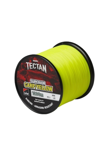 Dam Tectan Superior 1000mt 0.33mm Carp/yellow Monofilament Misina