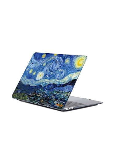MacBook Pro 13" A1706/ A1708/ A1989/ A2159 Koruyucu Laptop Kılıfı Yıldız Gecesi
