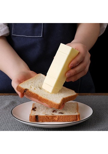 Suntek Tereyağı Yayıcı Saklama Kutusu Mısır Koçanları Sarı