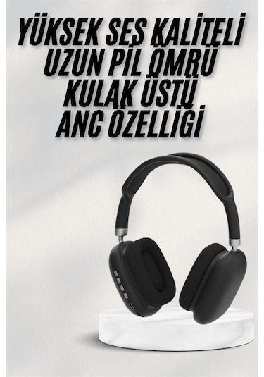 Ceylan Adam Yeni Nesil Bluetooth Kulaklık Kulak Üstü Anc Özelliği Yüksek Ses Kaliteli