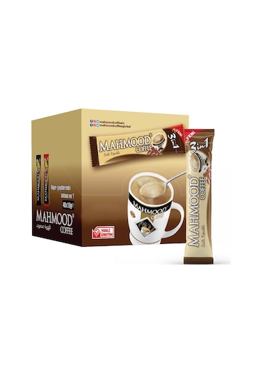 Mahmood Coffee 3'ü 1 Arada Sütlü Köpüklü Hazır Kahve 48'li 18 G