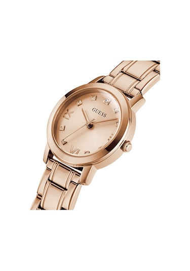 Guess Gugw0532l5 Rose Gold Pırlantalı Kadın Kol Saati