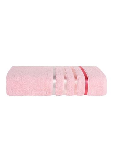 Banyo Havlusu Tekli Pamuk Bale Pembe