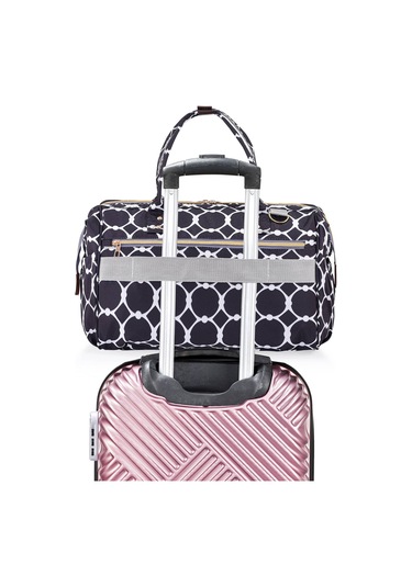 Lal Baby Baggage Bag Halkalı Siyah Omuz Askılı Anne Bebek Bakım Çantası Siyah