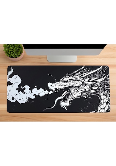 Gaming Oyuncu Xl Mouse Pad Kaydırmaz Dikişli 80 30 Cm Mousepad 56