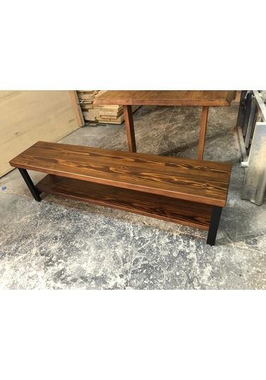 Bintaşmobilya Ceviz Rengi Kütük Tv Sehpasi