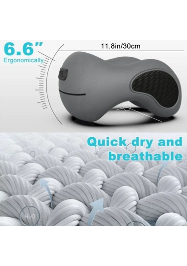 Çok Fonksiyonlu U-şekilli Sünger Çekirdek Boyun Yastık Yavaş