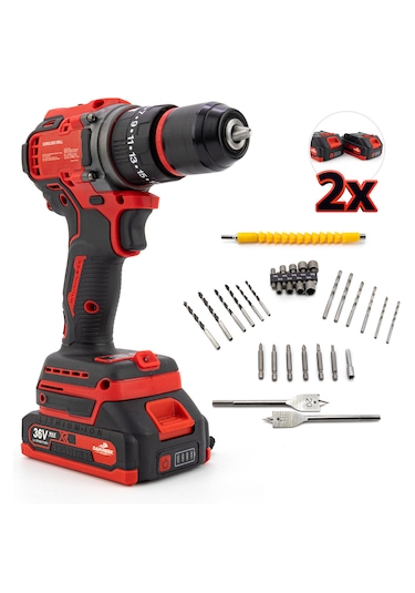 Dawreek 10 MM Red Kömürsüz Vidalama