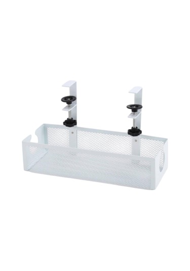 Homyl Masaüstü Zeminini Düzenli Tutmak İçin Beyaz Masa Altı