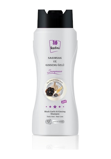 Radins Sarımsak ve Ginseng Özlü Şampuanı 600 ML