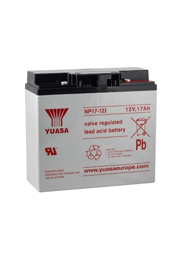 Yuasa NP17-12 12 V 17 AH Kuru Bakımsız Akü
