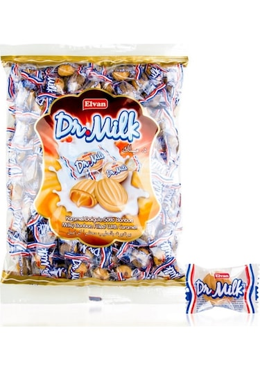 Dr. Milk Karamelli Şeker 1000 Gr. (1 Poşet)