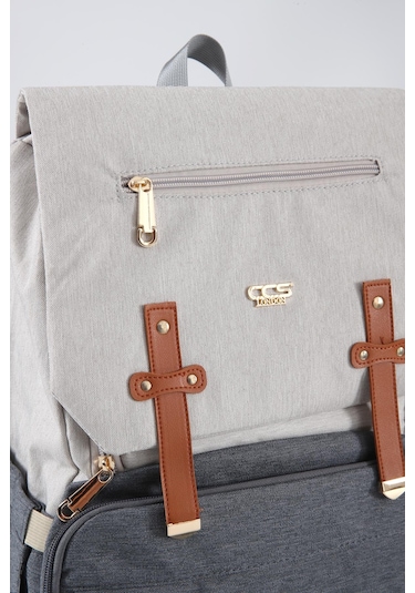 Ççs 51768 Anne Bebek Çantası Bej