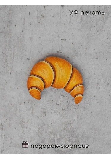 Wood Accessories Brosş Fiyonk 168986795 Turuncu