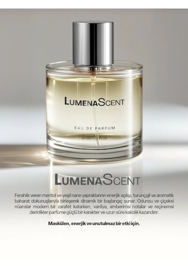 Lumenascent S501 Erkek Parfüm Fresh Edp 50 Ml Odunsu