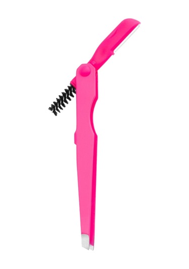 Homyl Kaş Cımbızı Paslanmaz Alet 4mm Düz Uçlu Cımbız Çok Kırmızı Gül