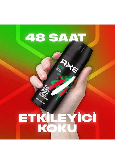 Axe Africa Erkek Sprey Deodorant 150 ML x 3