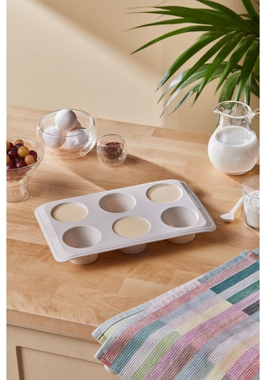 Crick Crack Harmony 6'lı Silikon Muffin Kalıbı