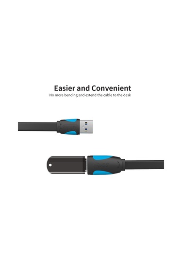 Springsun Ventıon Usb 3.0 Uzatma Kablosu Erkek - Dişi Usb Uzatıcı Sinyal Güçlendirici 5gbps Daha Hızlı Hız Evrensel Uyumluluk